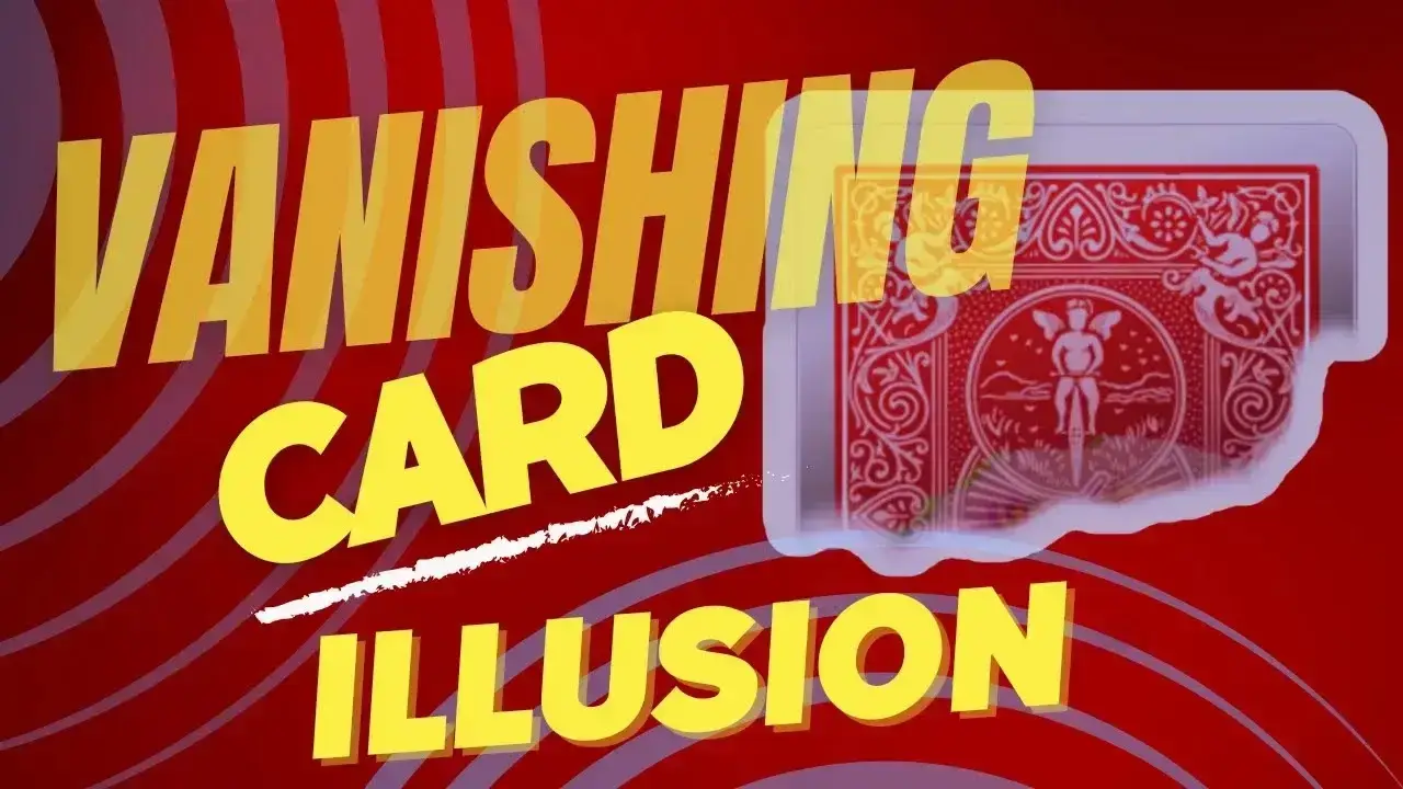 Professional Illusionist Card Trick