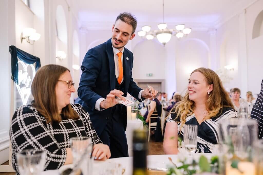 magician hire wedding