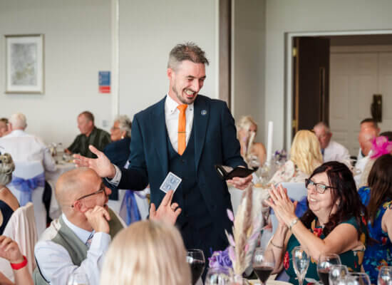 Hire a wedding magician in Tewkesbury